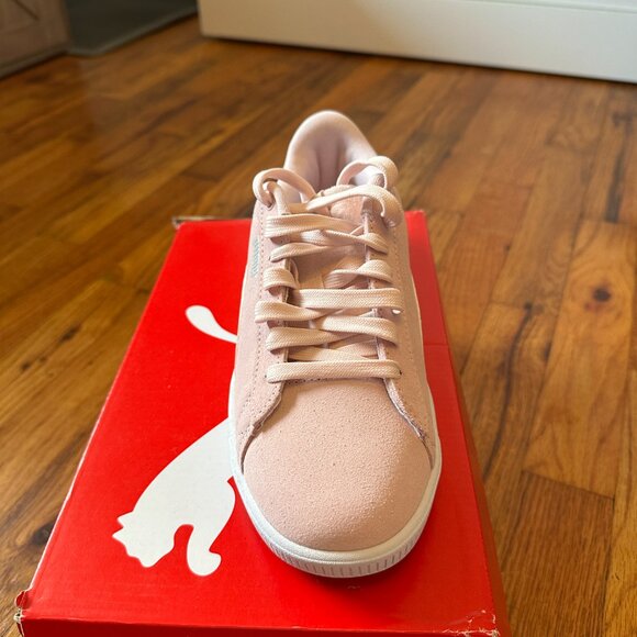 Puma Chalk Pink White Softfoam+ Optimal Comfort Shoes NEW WITH BOX Size 7.5 - Picture 3 of 6